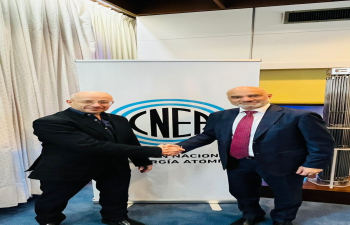 El Embajador Dinesh Bhatia se reunió con Germán Guido Lavalle, Presidente de la Comisión Nacional de Energía Atómica de la República Argentina